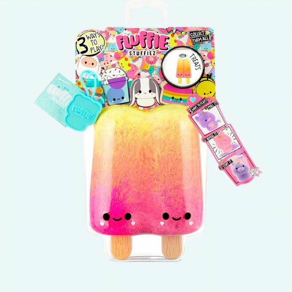 Peluche Fluffie Stuffiez en forme de bâtonnet de glace