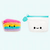 Peluche Fluffie Stuffiez gâteau arc-en-ciel