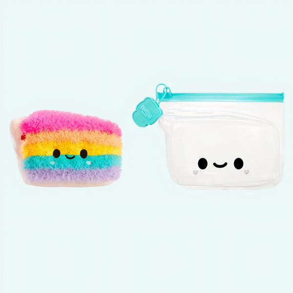 Peluche Fluffie Stuffiez gâteau arc-en-ciel