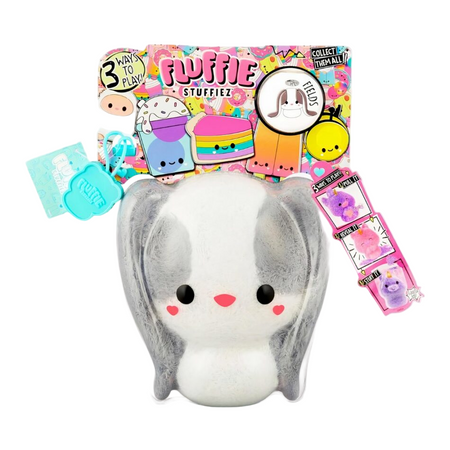 Peluche Fluffie Stuffiez lapin mignon