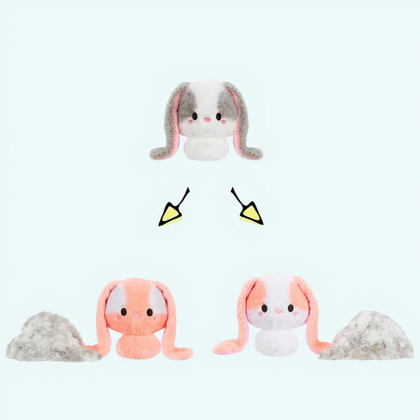 Peluche Fluffie Stuffiez lapin mignon