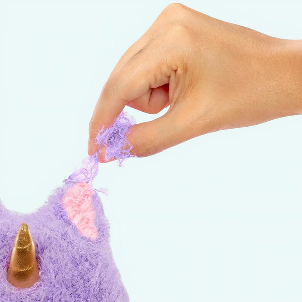 Peluche Fluffie Stuffiez licorne violette
