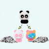 Peluche Fluffie Stuffiez panda mignon
