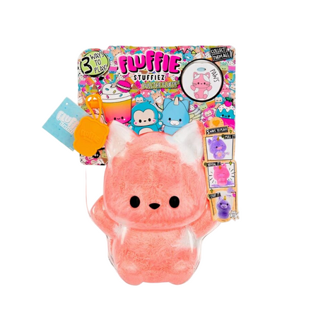 Peluche Fluffie Stuffiez petit renard orange