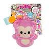 Peluche Fluffie Stuffiez petit singe rose