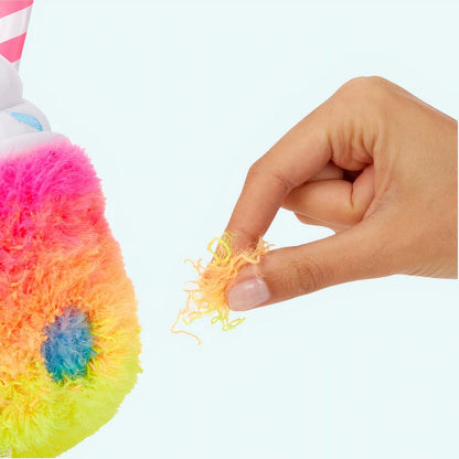 Peluche Fluffie Stuffiez en forme de pot de glace