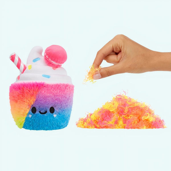 Peluche Fluffie Stuffiez en forme de pot de glace