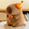 Peluche capybara d'anniversaire
