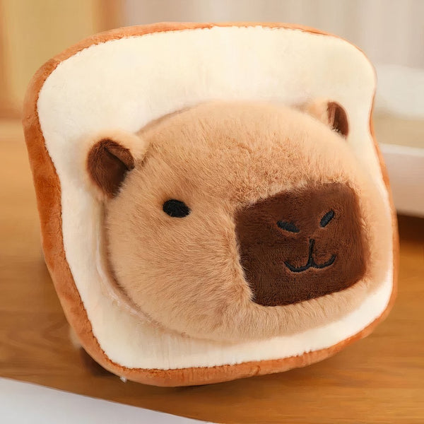 Peluche capybara déguisée style kawaii