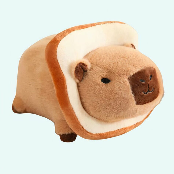 Peluche capybara déguisée style kawaii