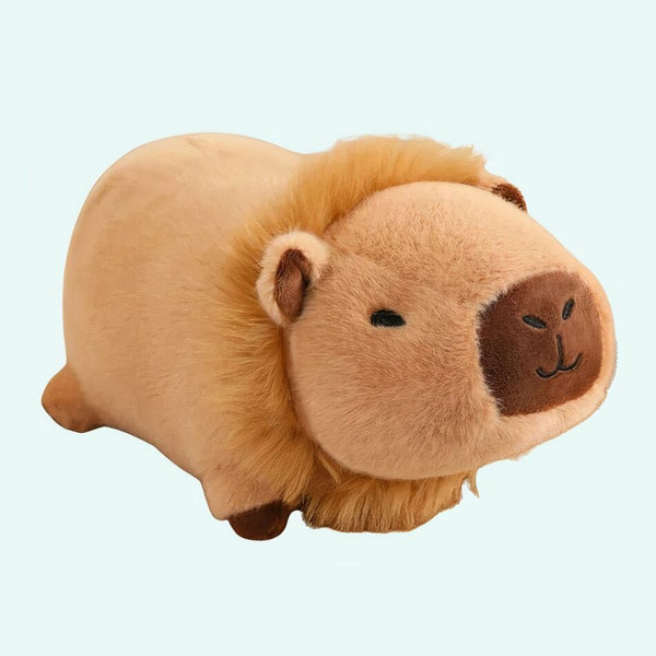 Peluche capybara déguisée style kawaii