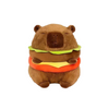 Peluche capybara hamburger