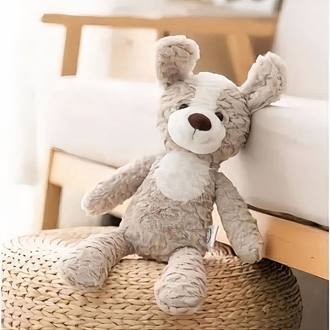 Peluche chien adorable