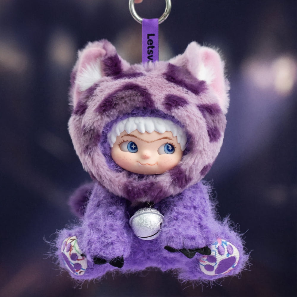 Peluche Wakuku - Purple kool panther