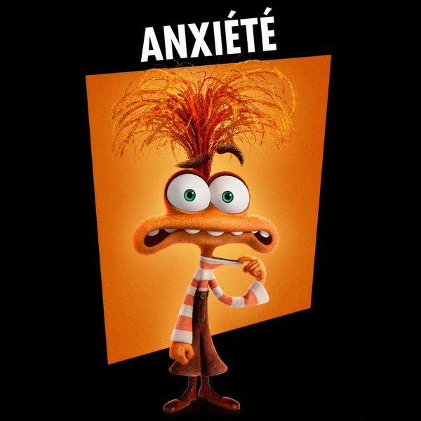 Peluche Vice Versa 2 du personnage Anxiété