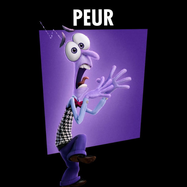 Peluche Vice Versa 2 du personnage Peur