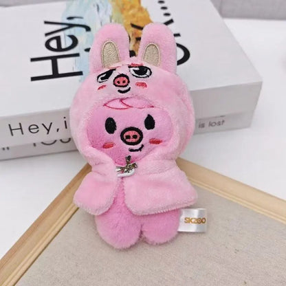 Peluche Stray Kids du lapin cochon de Changbin style kawaii