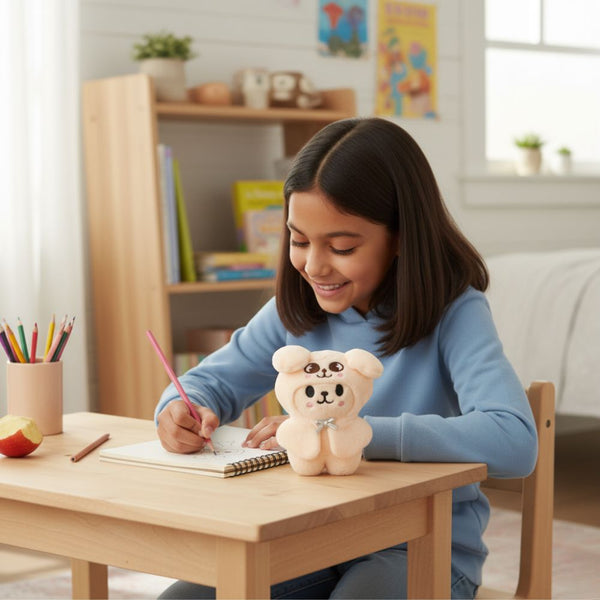 Peluche Stray Kids du petit chien de Seungmin style kawaii