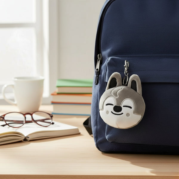 Peluche Stray Kids Bang Chan porte-clef loup kawaii