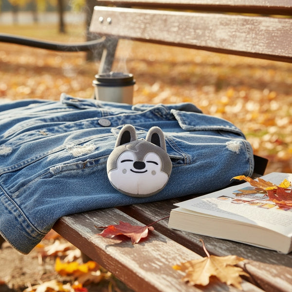 Peluche Stray Kids Bang Chan porte-clef loup kawaii