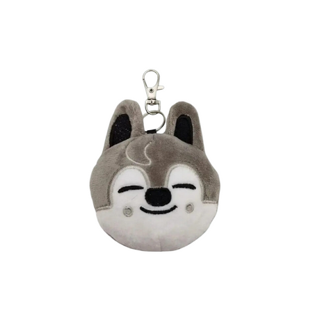 Peluche Stray Kids Bang Chan porte-clef loup kawaii