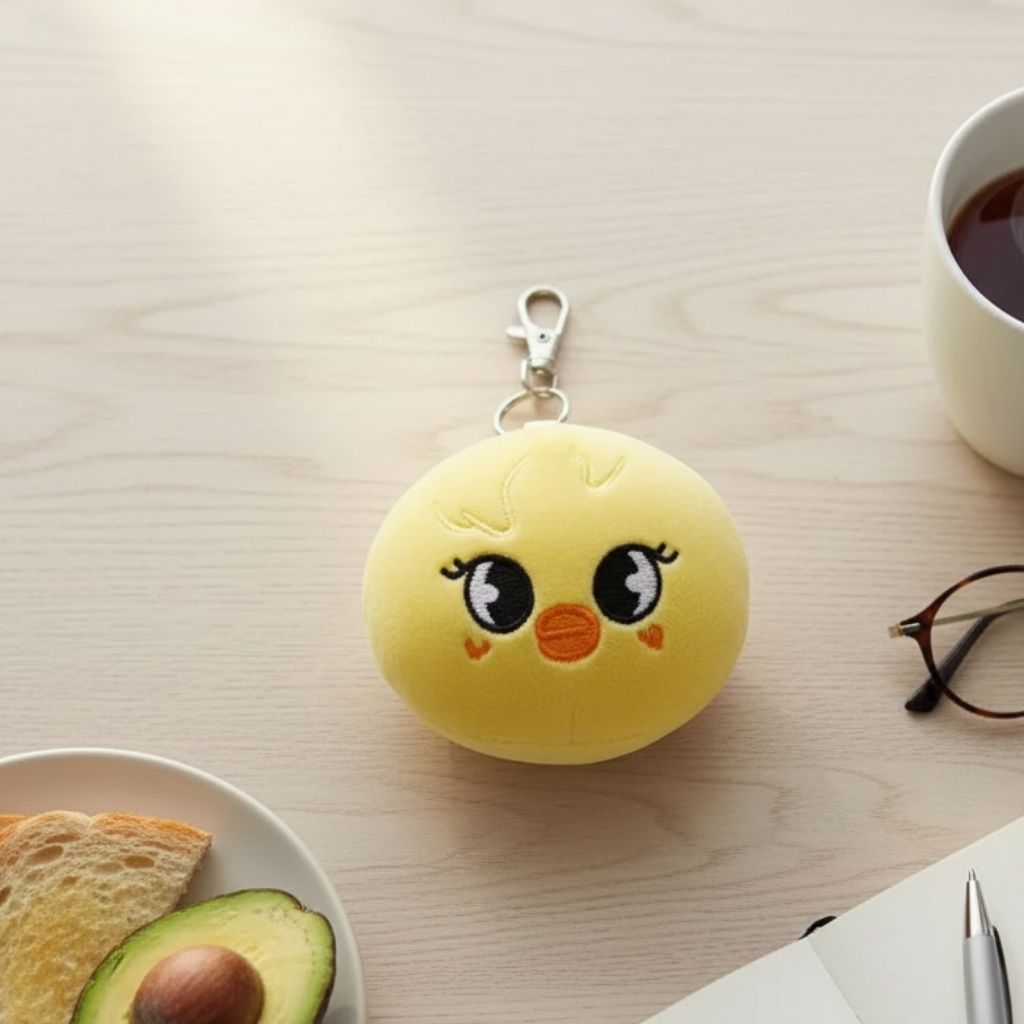 Peluche Stray Kids Félix porte-clef poussin kawaii