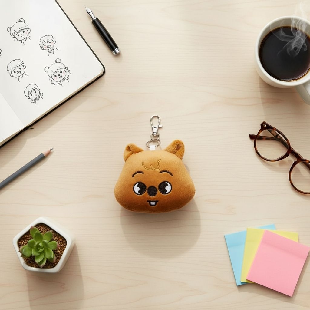 Peluche Stray Kids Han porte-clef quokka kawaii