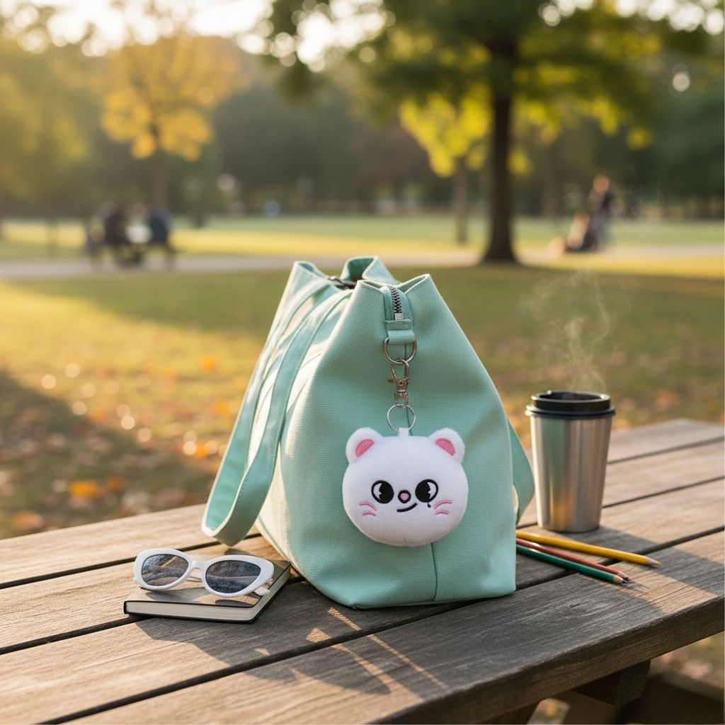 Peluche Stray Kids Hyunjin porte-clef furet kawaii