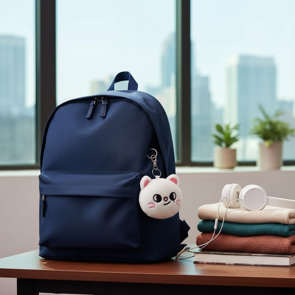 Peluche Stray Kids Hyunjin porte-clef furet kawaii