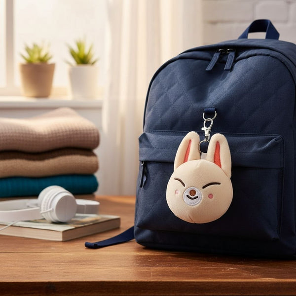 Peluche Stray Kids I.N. porte-clef renard kawaii