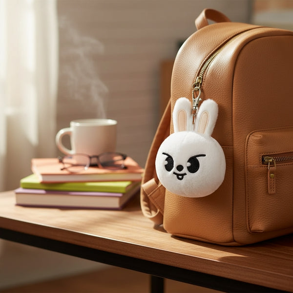 Peluche Stray Kids Lee Know porte-clef lapin kawaii