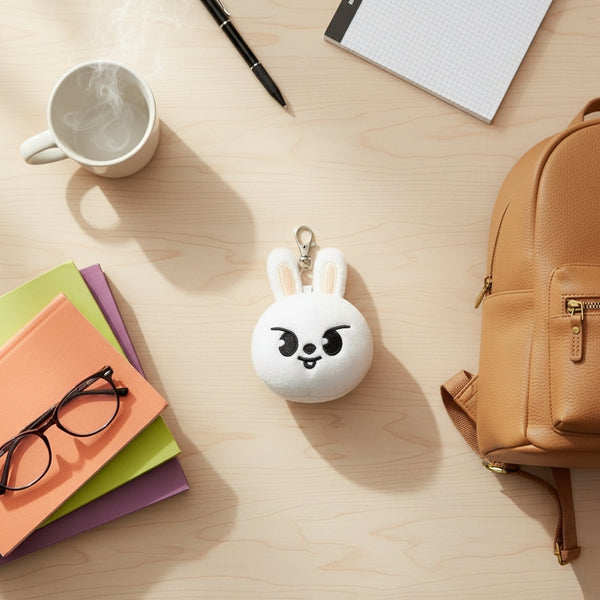 Peluche Stray Kids Lee Know porte-clef lapin kawaii