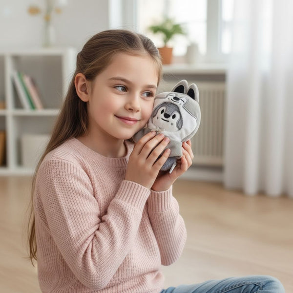 Peluche Stray Kids du loup Wolf Chan style kawaii