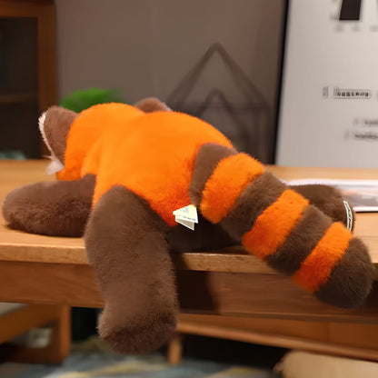 Peluche panda roux paresseux