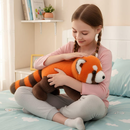 Peluche panda roux paresseux