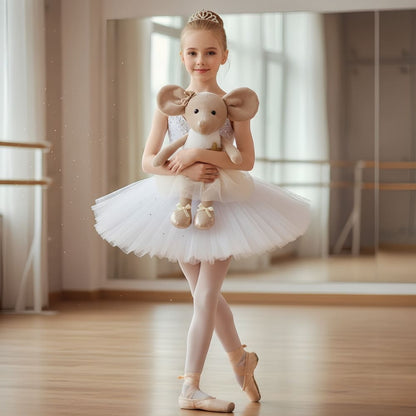 Peluche souris danseuse étoile
