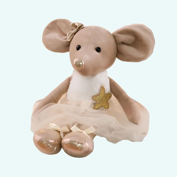 Peluche souris danseuse étoile