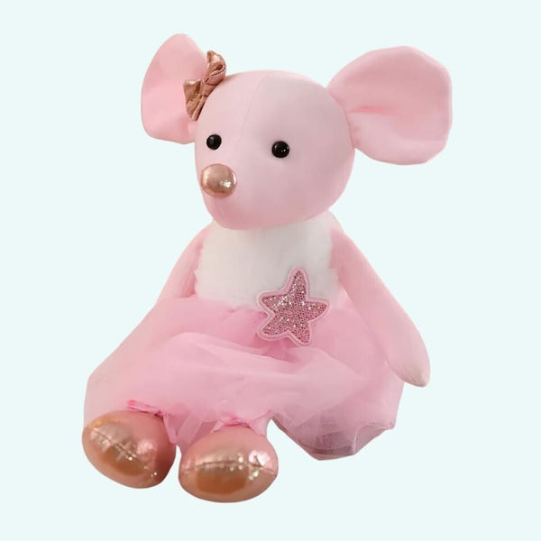 Peluche souris danseuse étoile