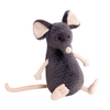 Peluche souris grise toute douce