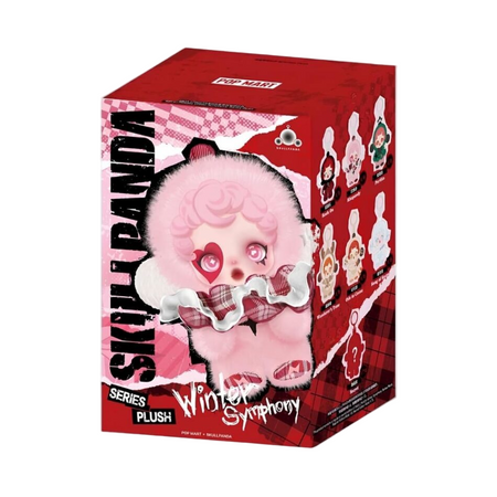 Blind box peluche style Skullpanda Winter Symphony