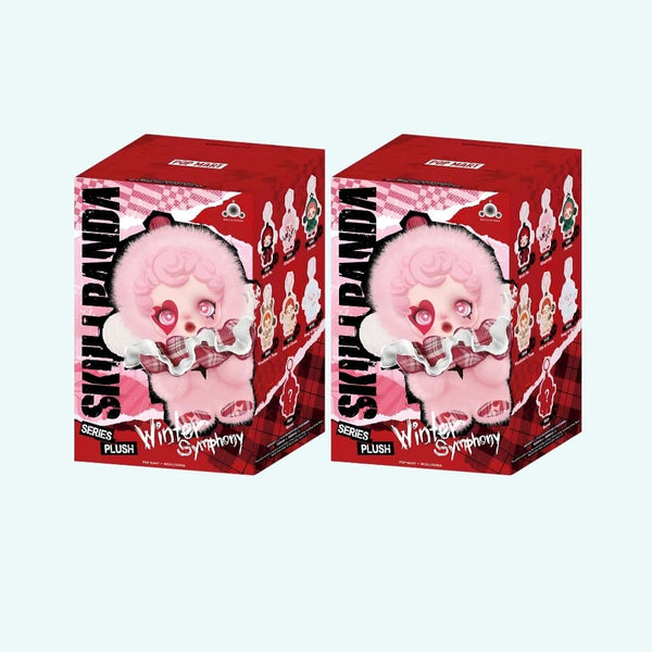 Blind box peluche style Skullpanda Winter Symphony