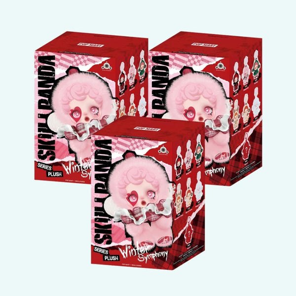 Blind box peluche style Skullpanda Winter Symphony