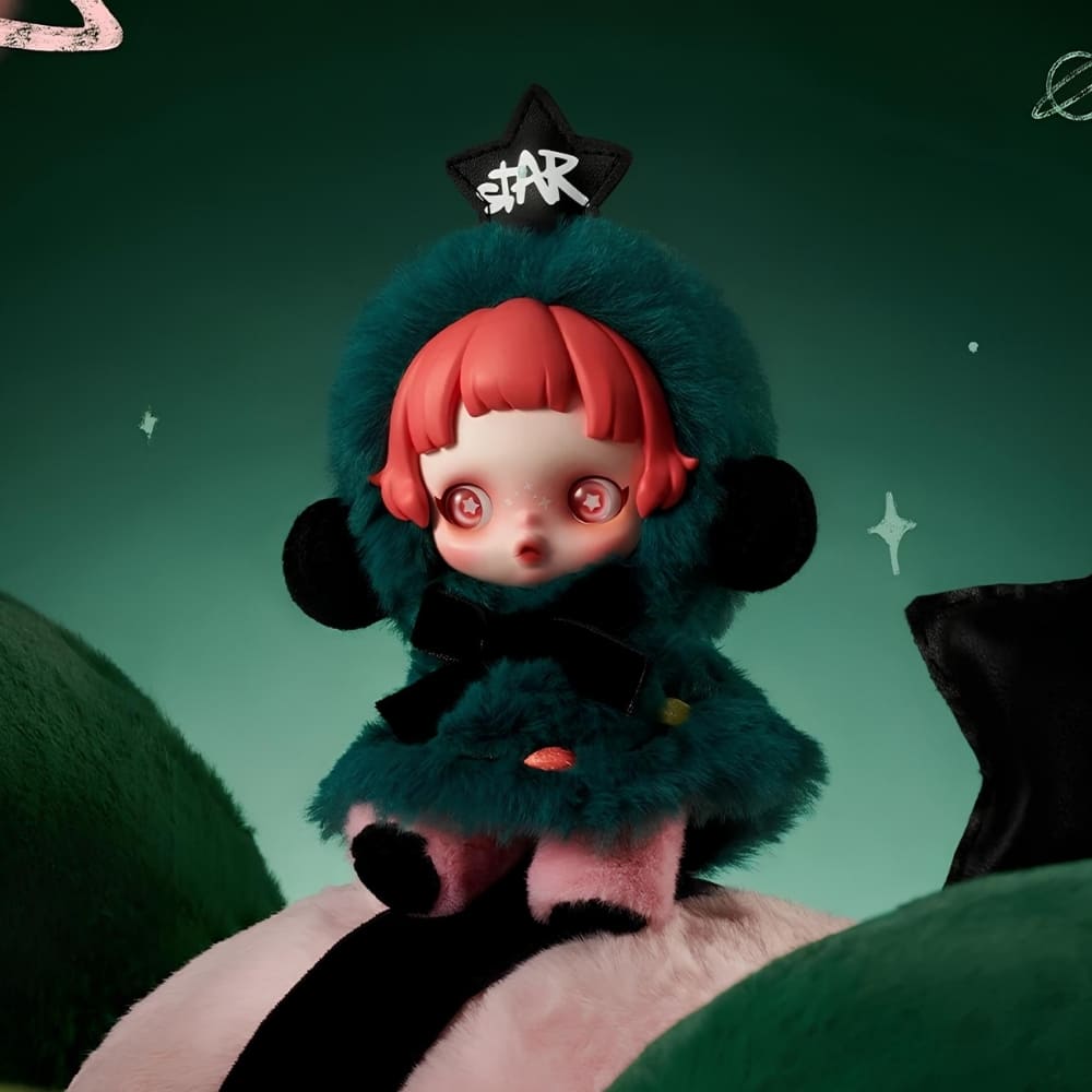 Blind box peluche style Skullpanda Winter Symphony