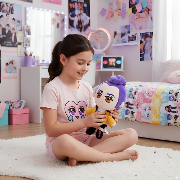 Peluche K-pop Demon Hunters Rumi