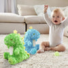 Peluche dinosaure mignon qui respire avec berceuse apaisante
