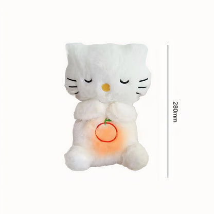 Peluche lapin qui respire avec berceuse apaisante