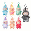 Peluche type Labubu boîte mystère couleurs pop