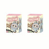 Peluche type Labubu boîte mystère debout