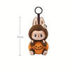 Peluche type Labubu citrouille