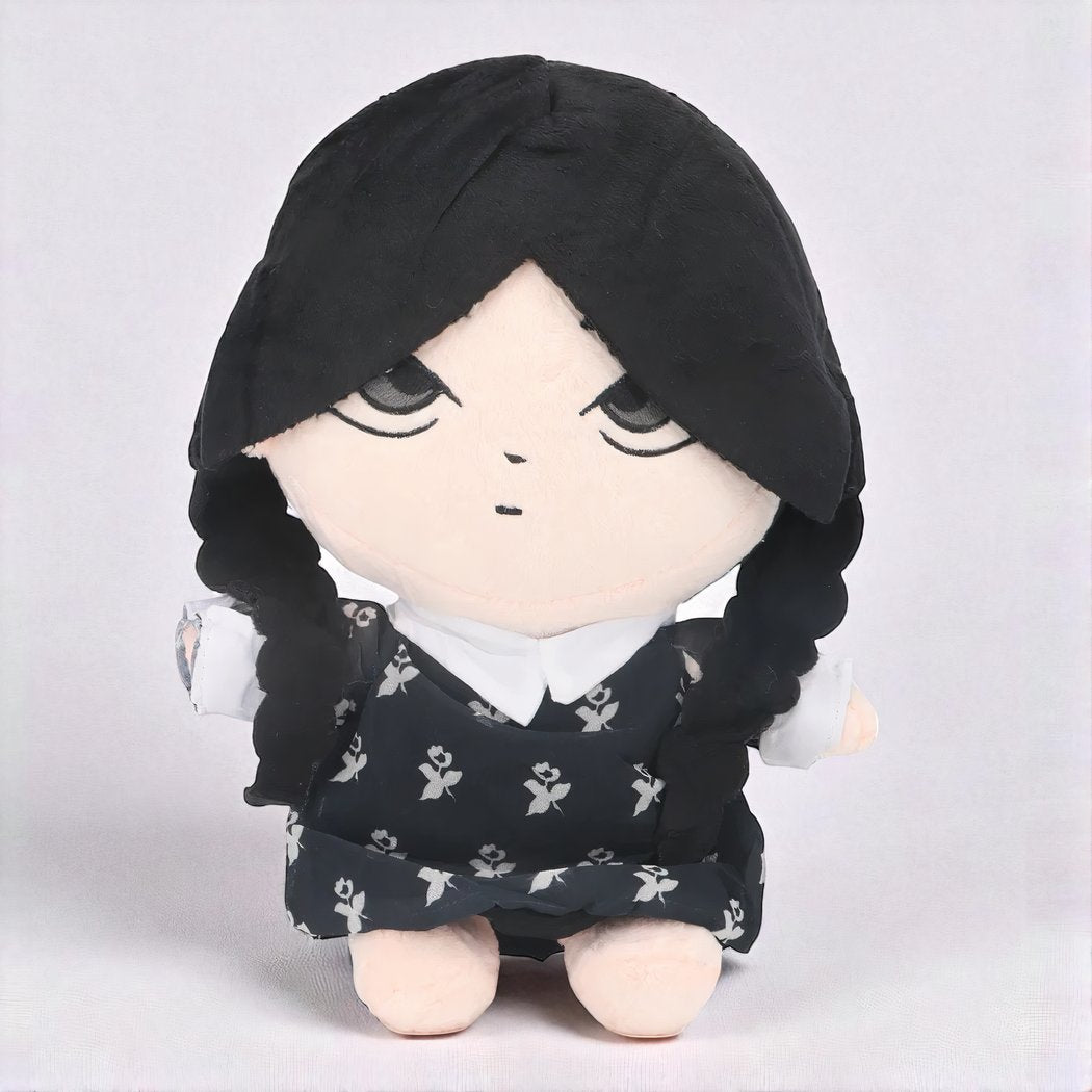 Poupée douce Mercredi Addams 25 cm